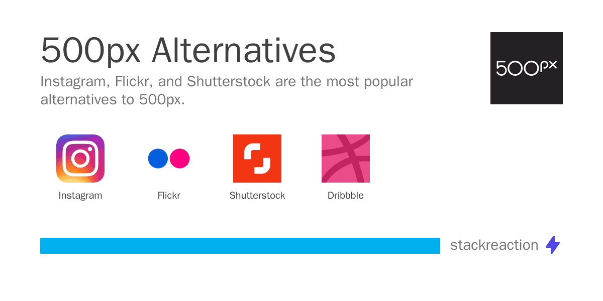 500px alternatives