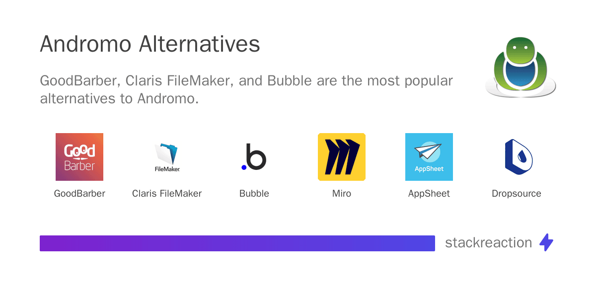 Andromo alternatives