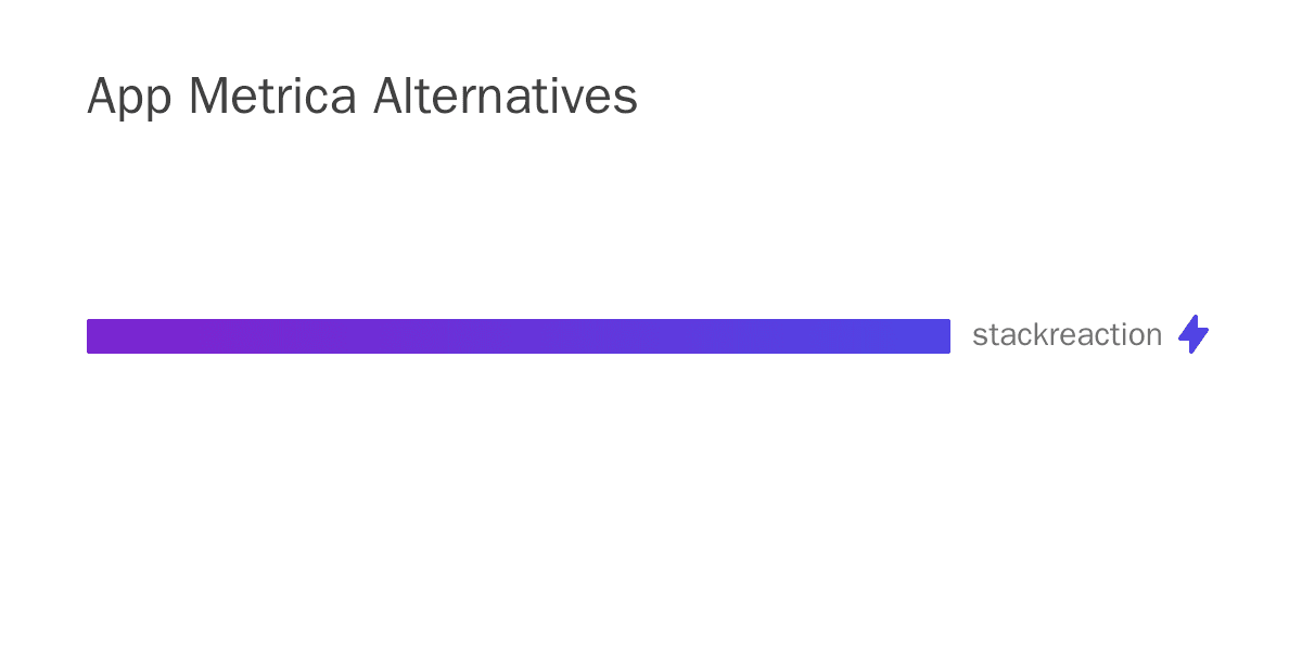 App Metrica alternatives