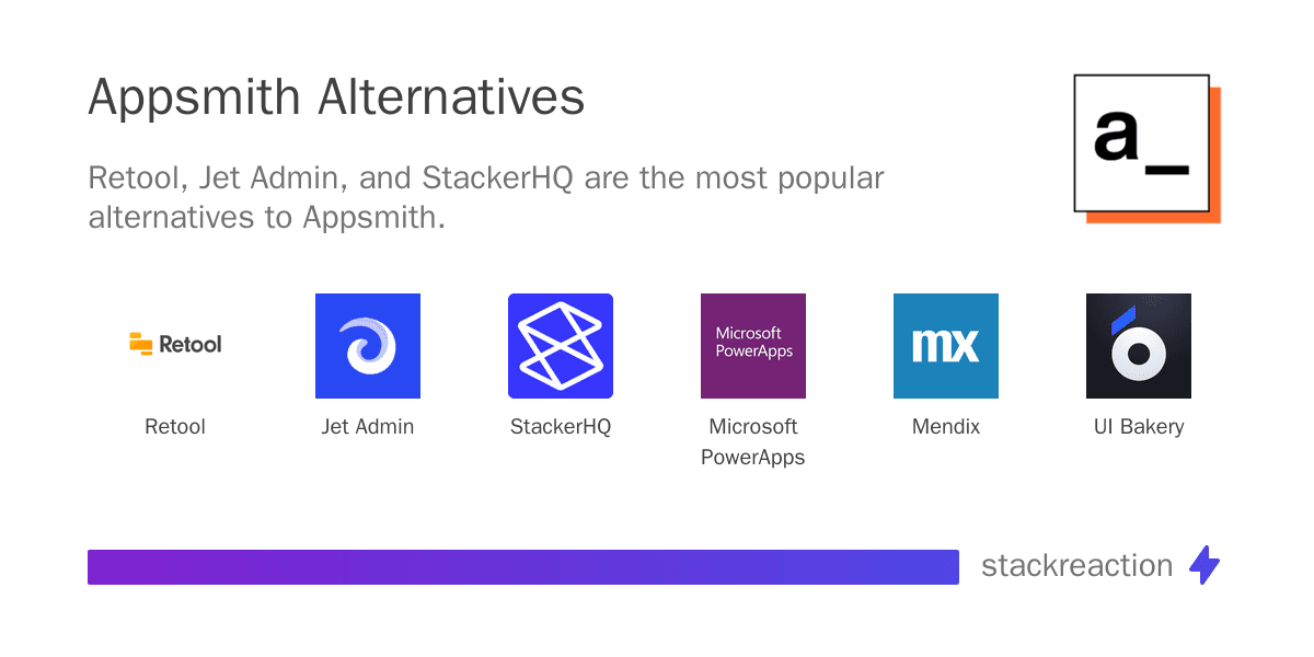 Appsmith alternatives