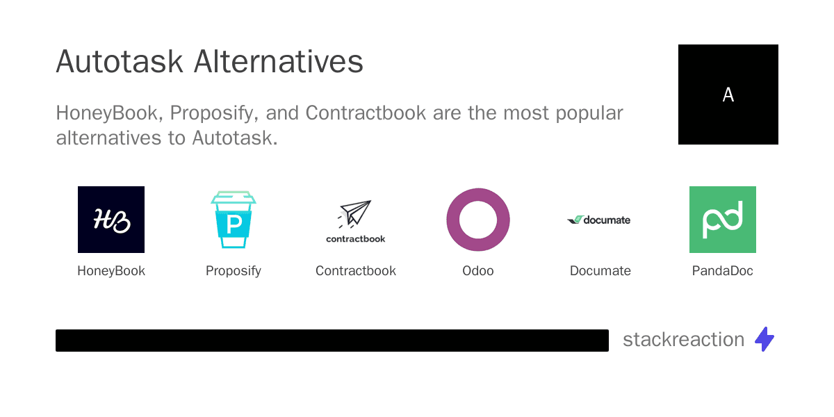 Autotask alternatives