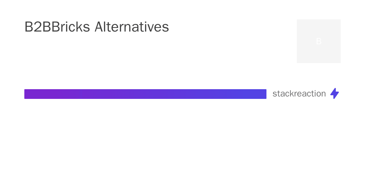 B2BBricks alternatives