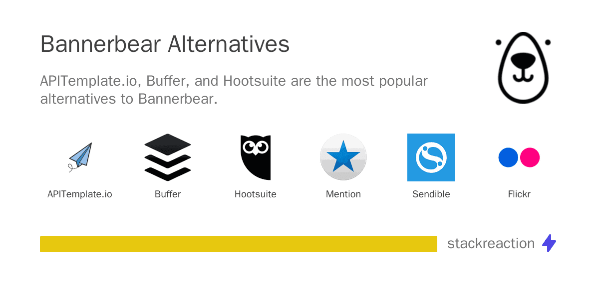 Bannerbear alternatives