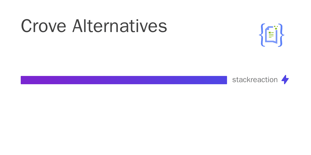 Crove alternatives