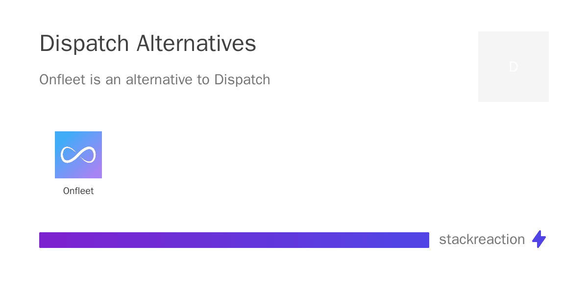 Dispatch alternatives