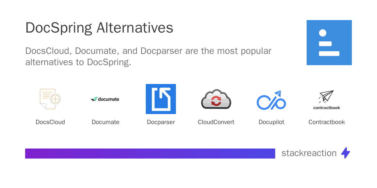 DocSpring alternatives