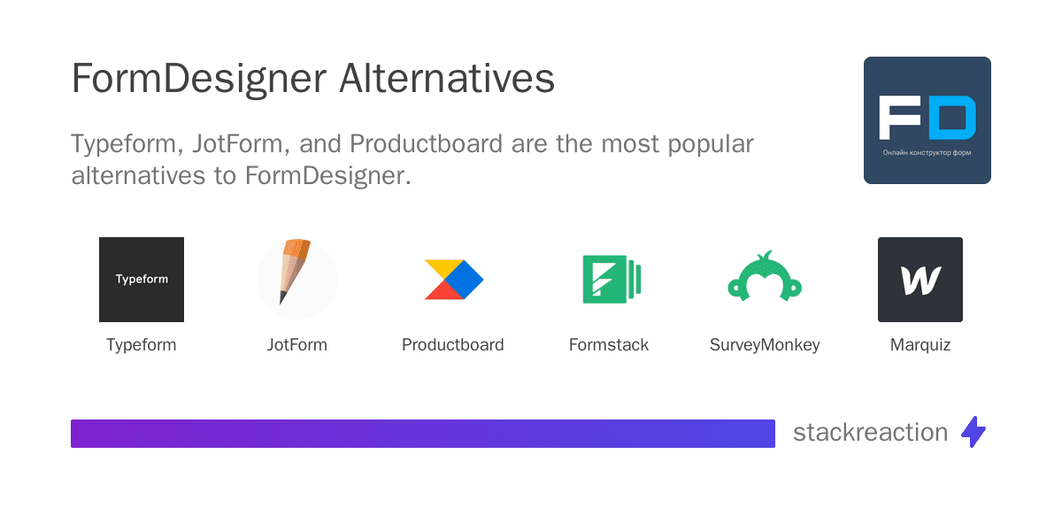 FormDesigner alternatives