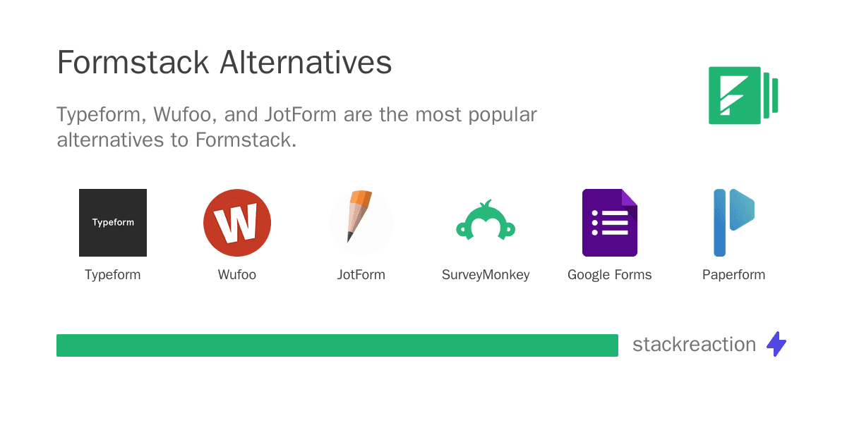 Formstack alternatives