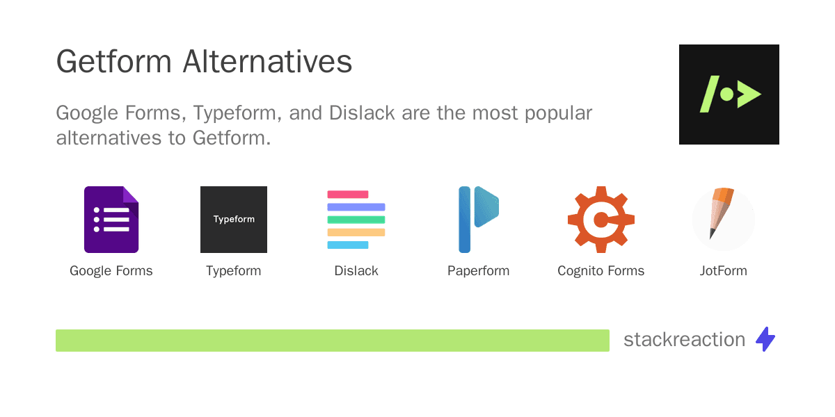 Getform alternatives