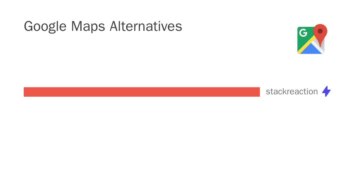 Google Maps alternatives