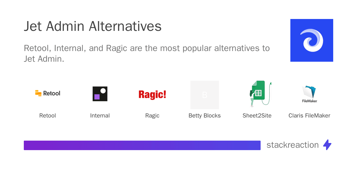 Jet Admin alternatives