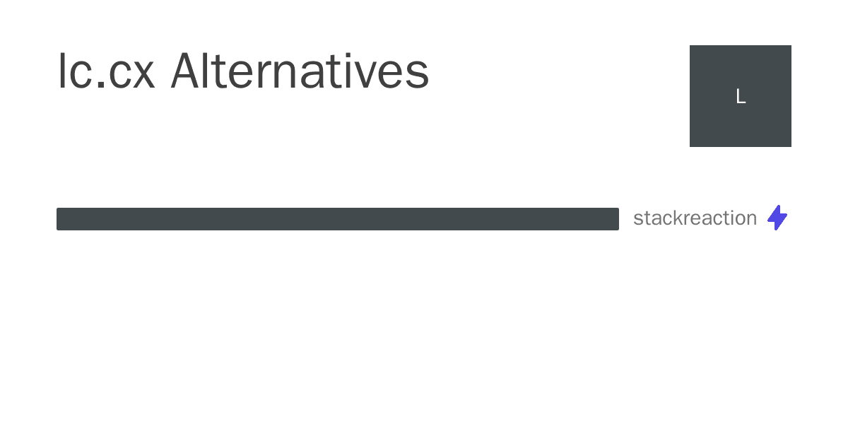 lc.cx alternatives