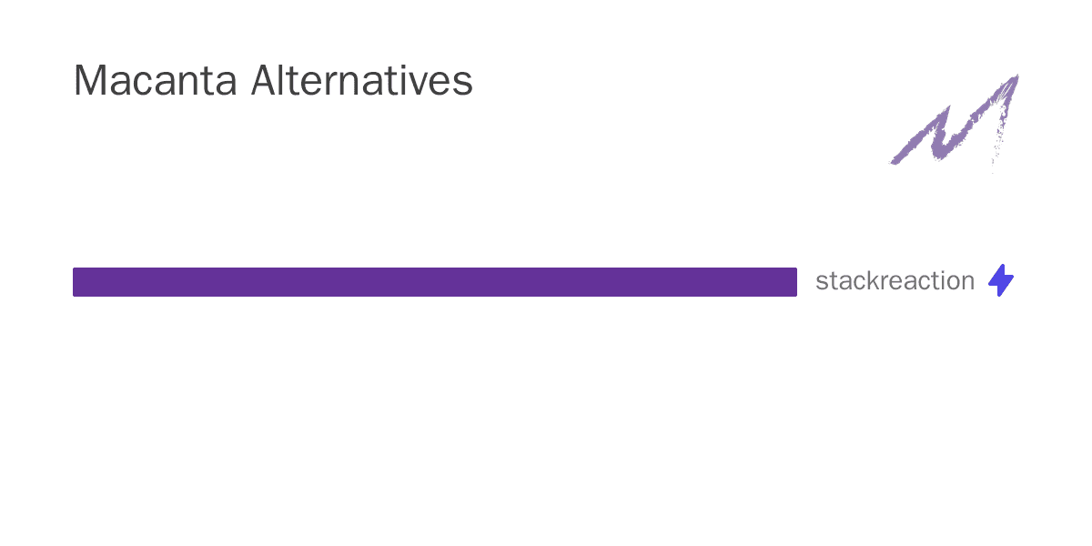 Macanta alternatives