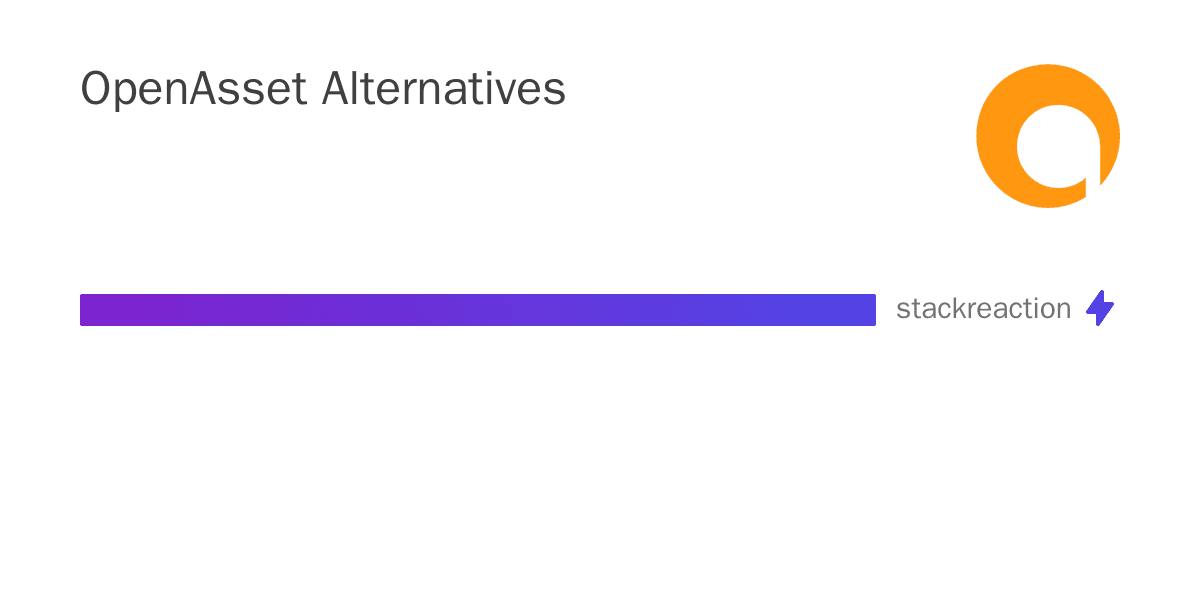 OpenAsset alternatives