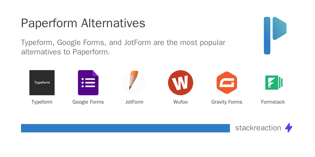 Paperform alternatives