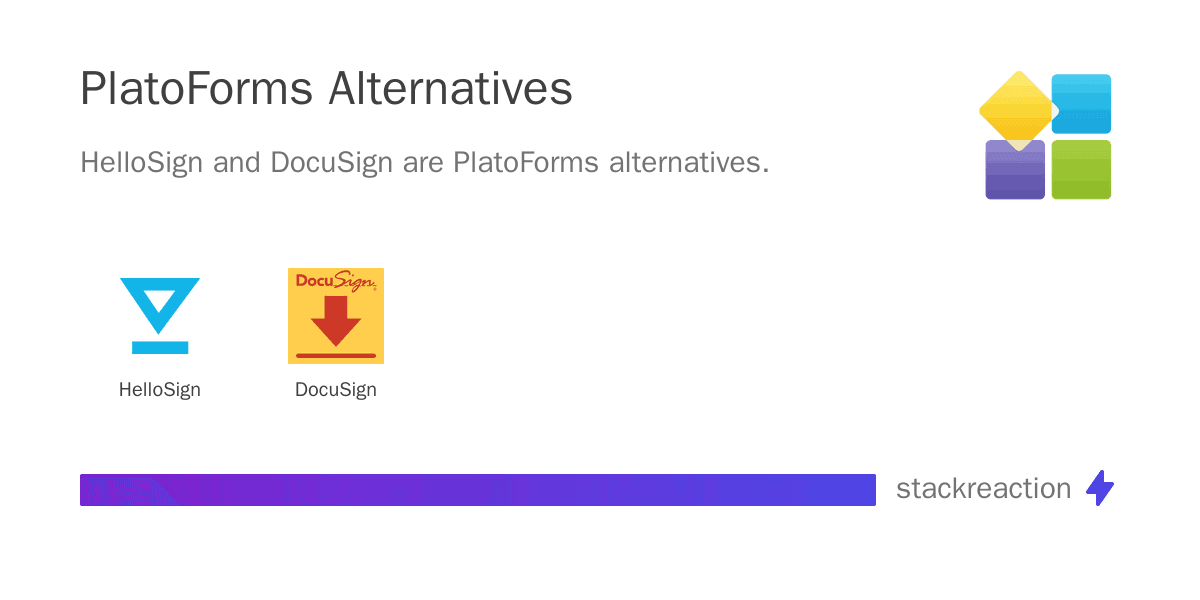 PlatoForms alternatives
