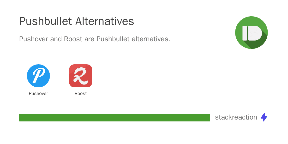 Pushbullet alternatives