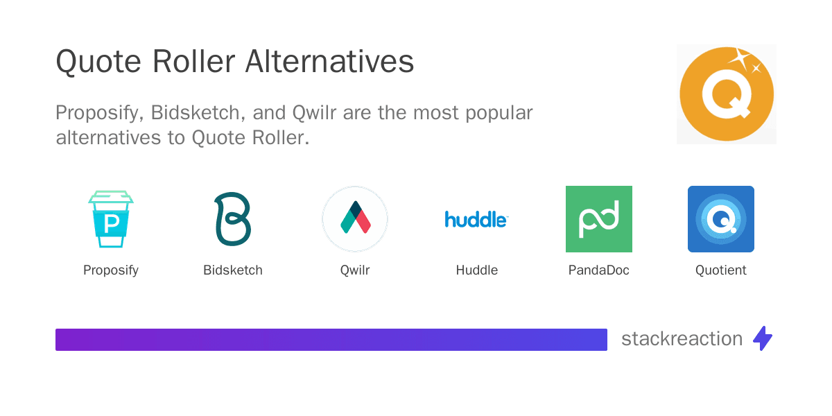 Quote Roller alternatives