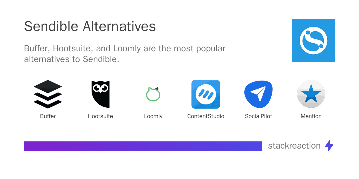 Sendible alternatives