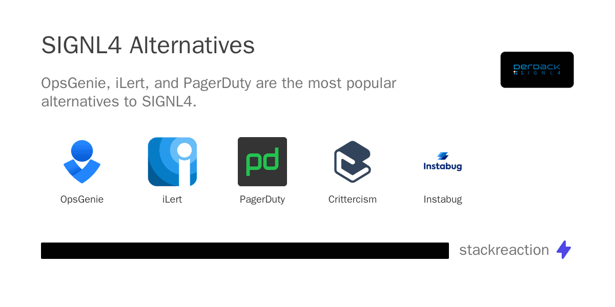 SIGNL4 alternatives