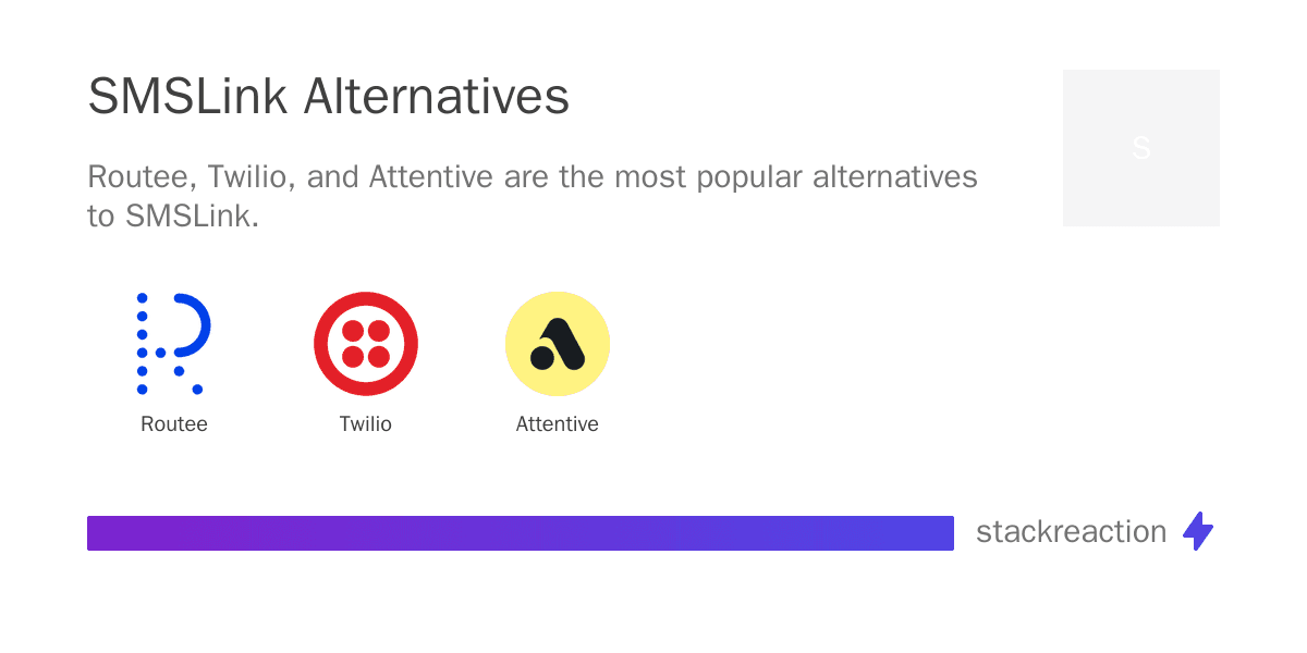 SMSLink alternatives