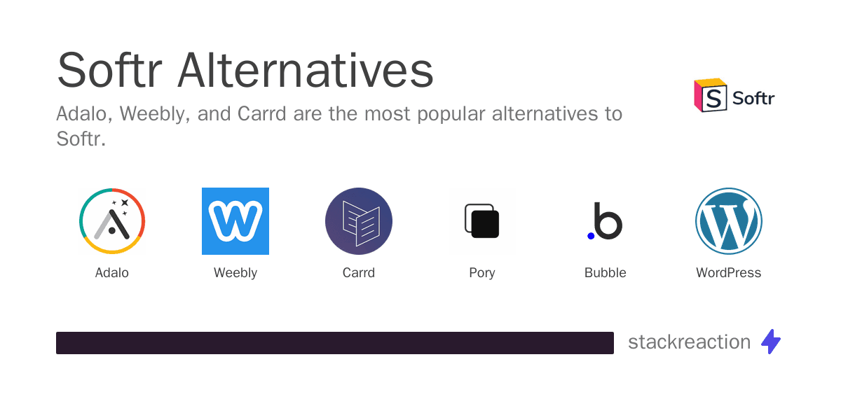 Softr alternatives