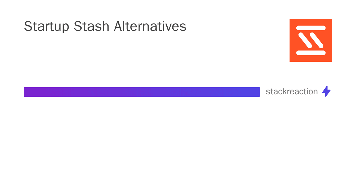 Startup Stash alternatives