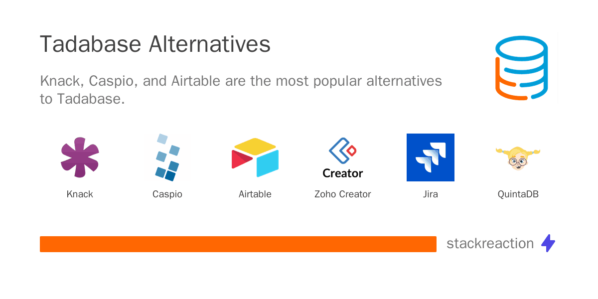 Tadabase alternatives