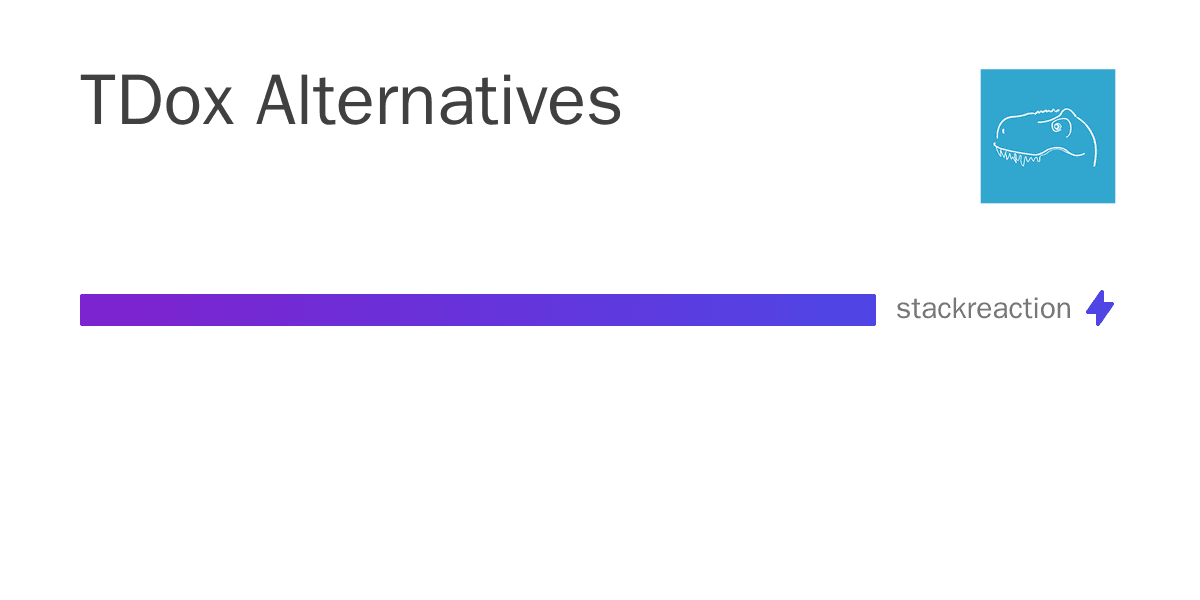 TDox alternatives