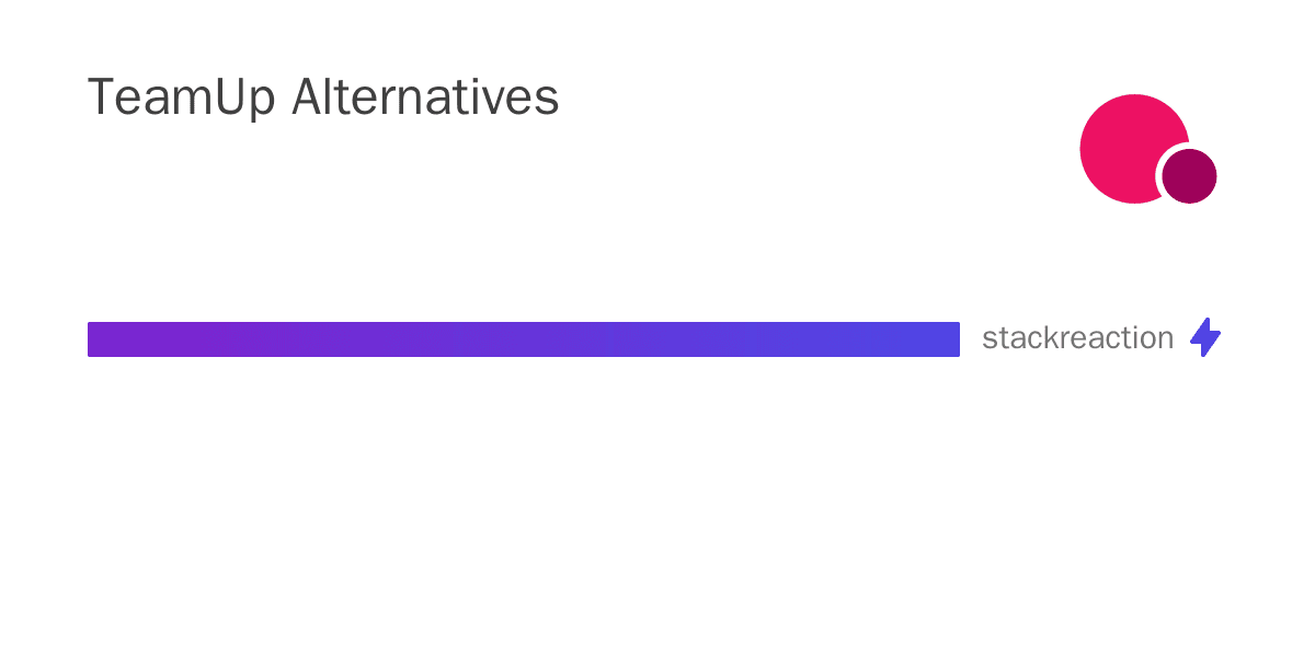 TeamUp alternatives