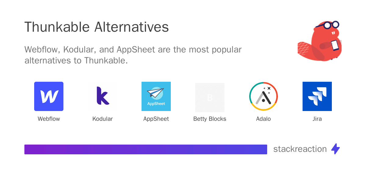 Thunkable alternatives