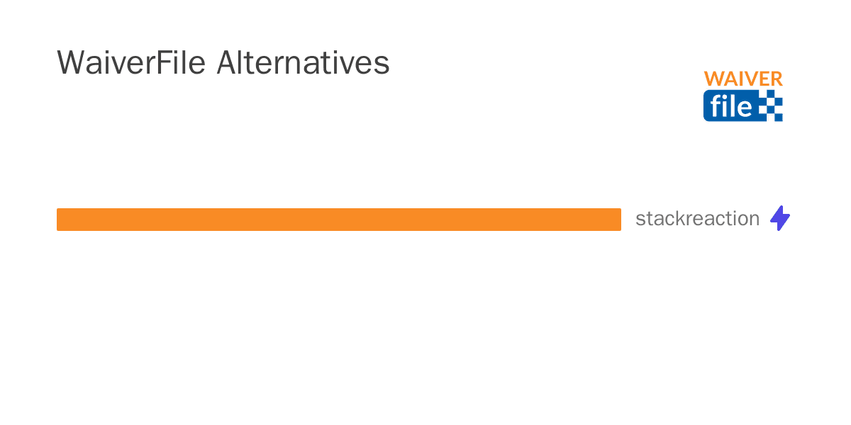 WaiverFile alternatives