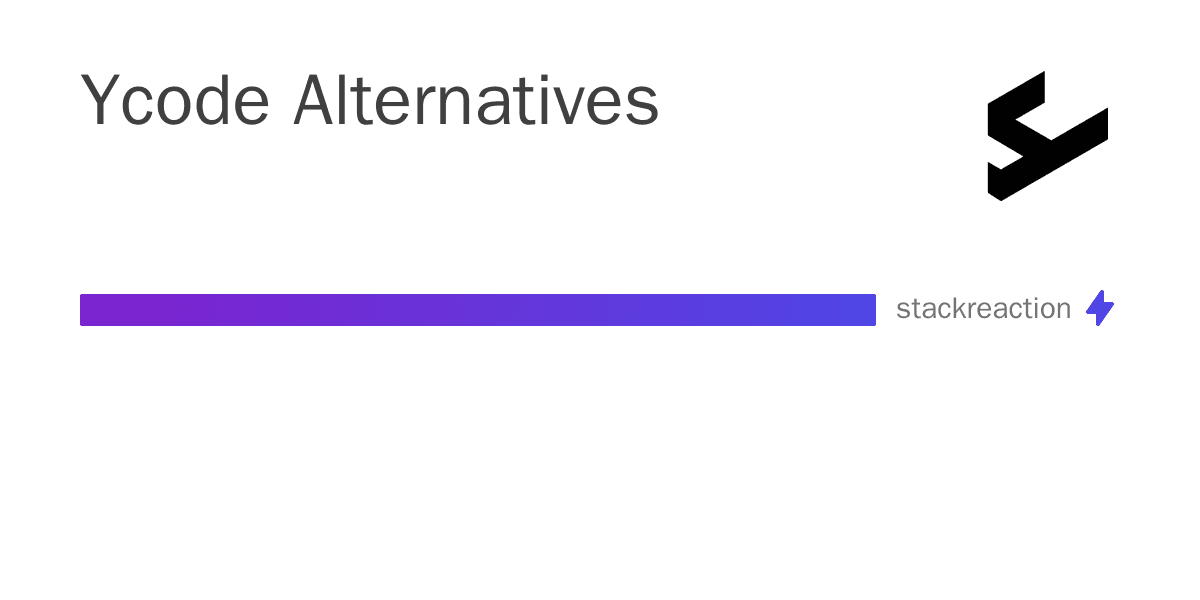 Ycode alternatives