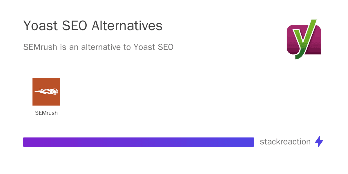 Yoast SEO alternatives