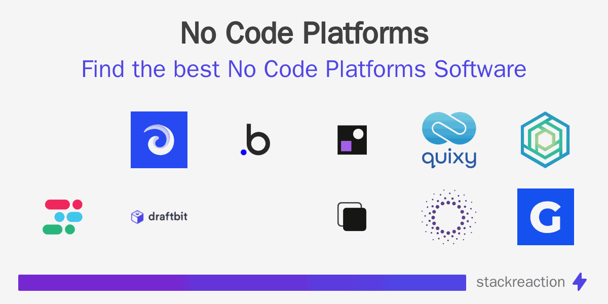 No Code Platforms