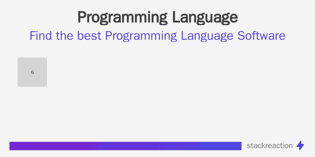 Programming Language