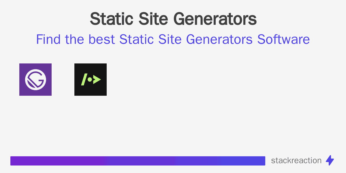 Static Site Generators