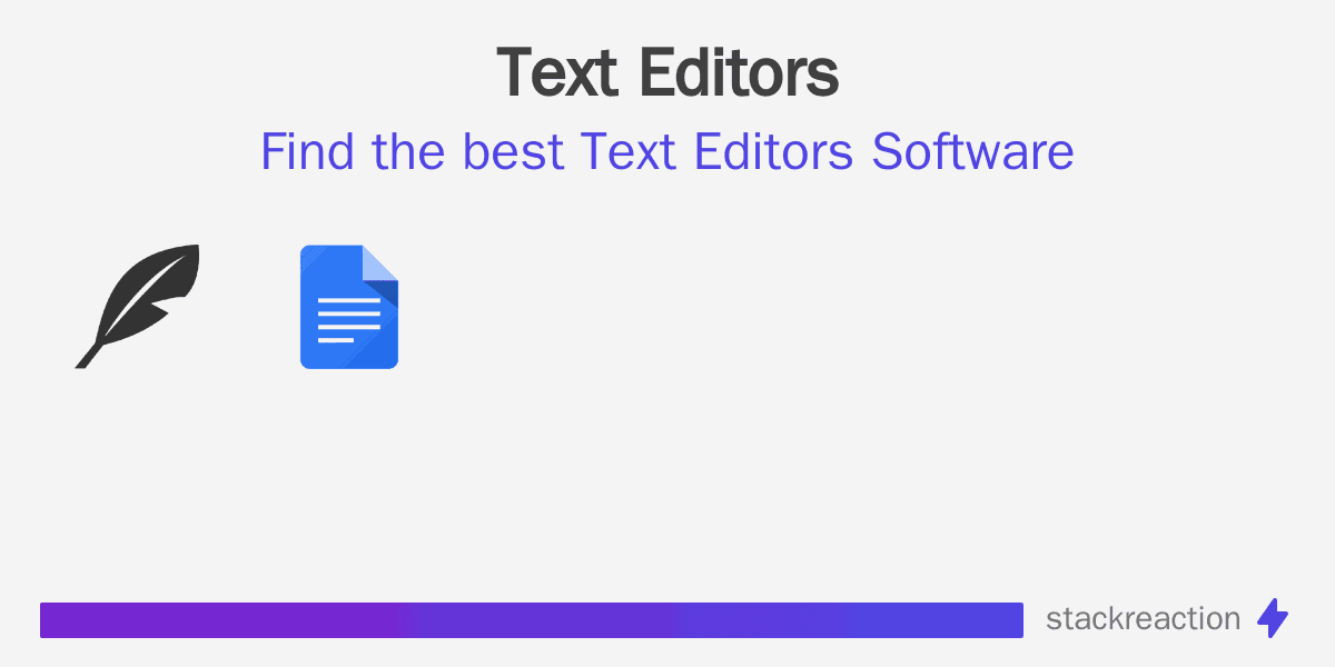 Text Editors