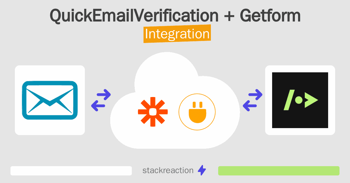 QuickEmailVerification and Getform Integration