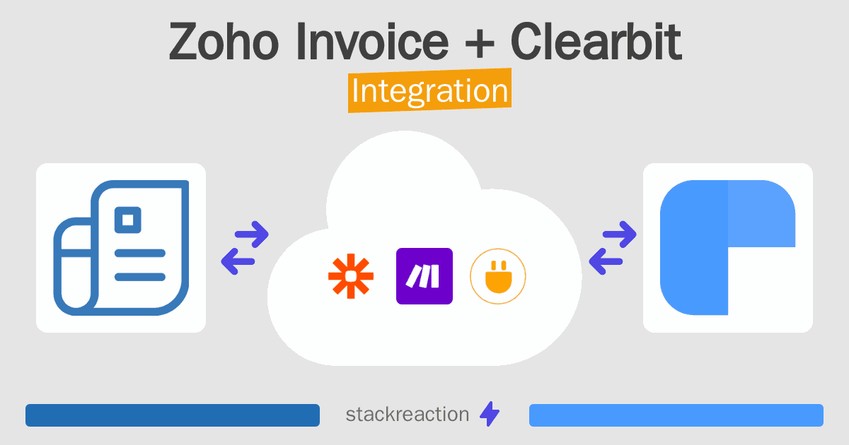 Zoho Invoice and Clearbit Integration