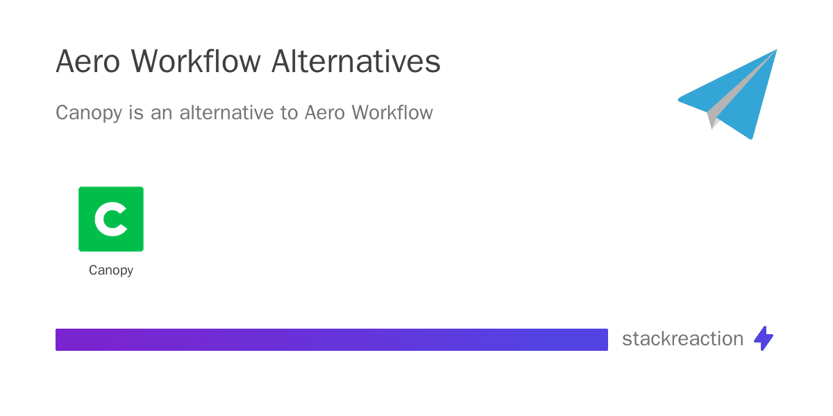 Aero Workflow alternatives