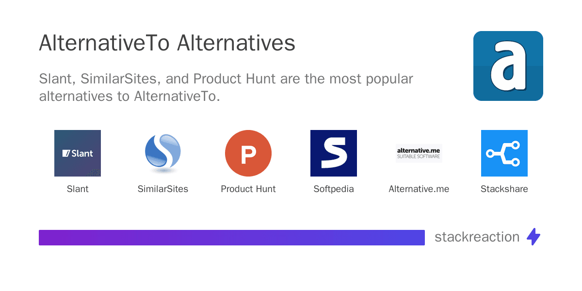 AlternativeTo alternatives