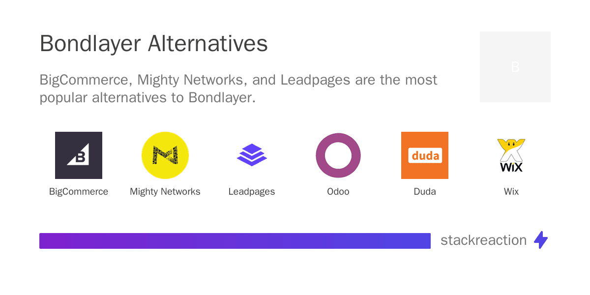 Bondlayer alternatives