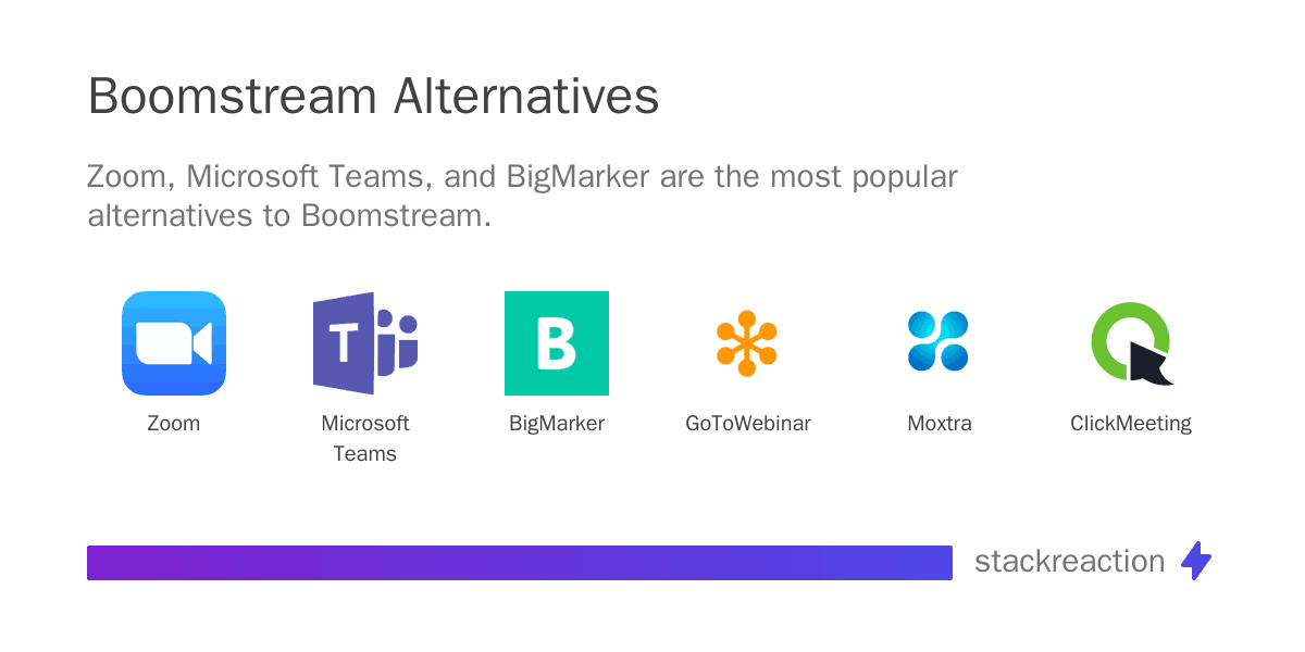 Boomstream alternatives