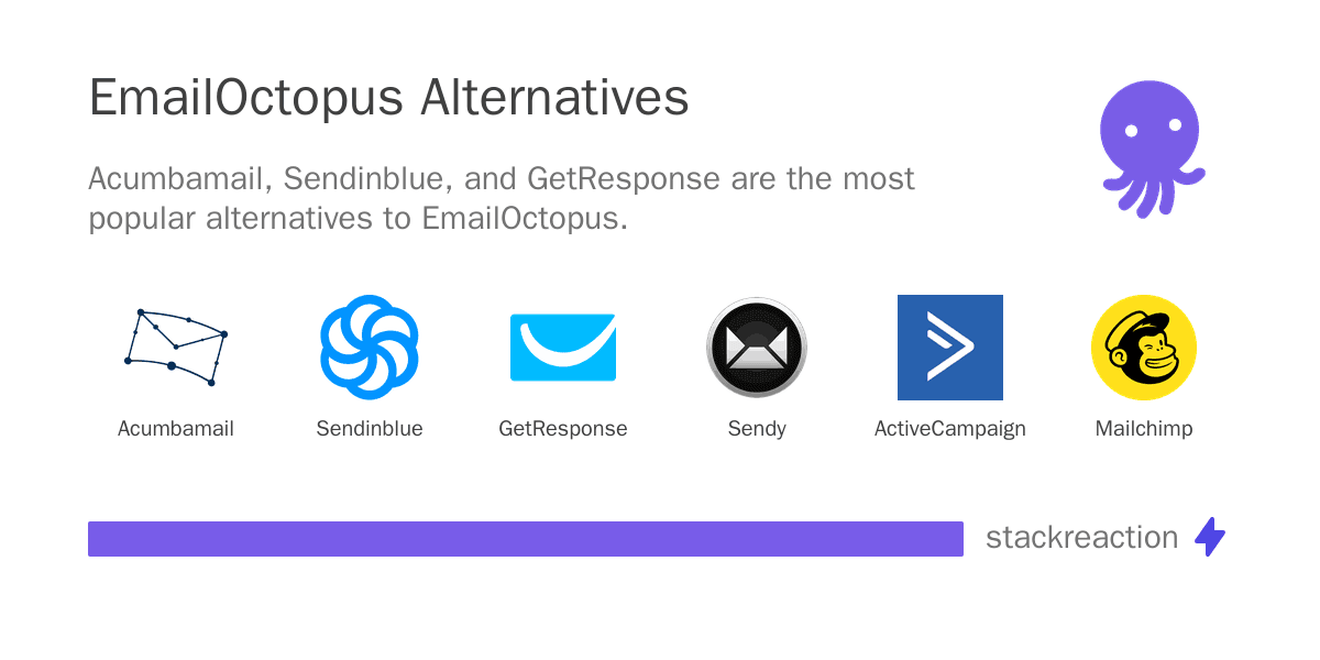 EmailOctopus alternatives