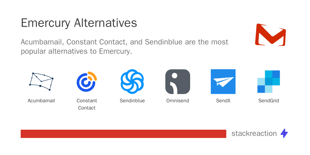 Emercury alternatives