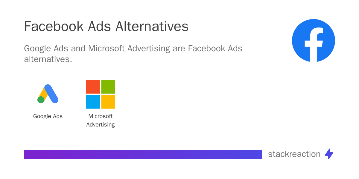 Facebook Ads alternatives