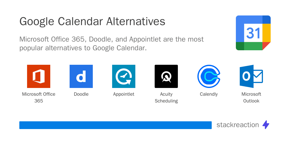 Google Calendar alternatives