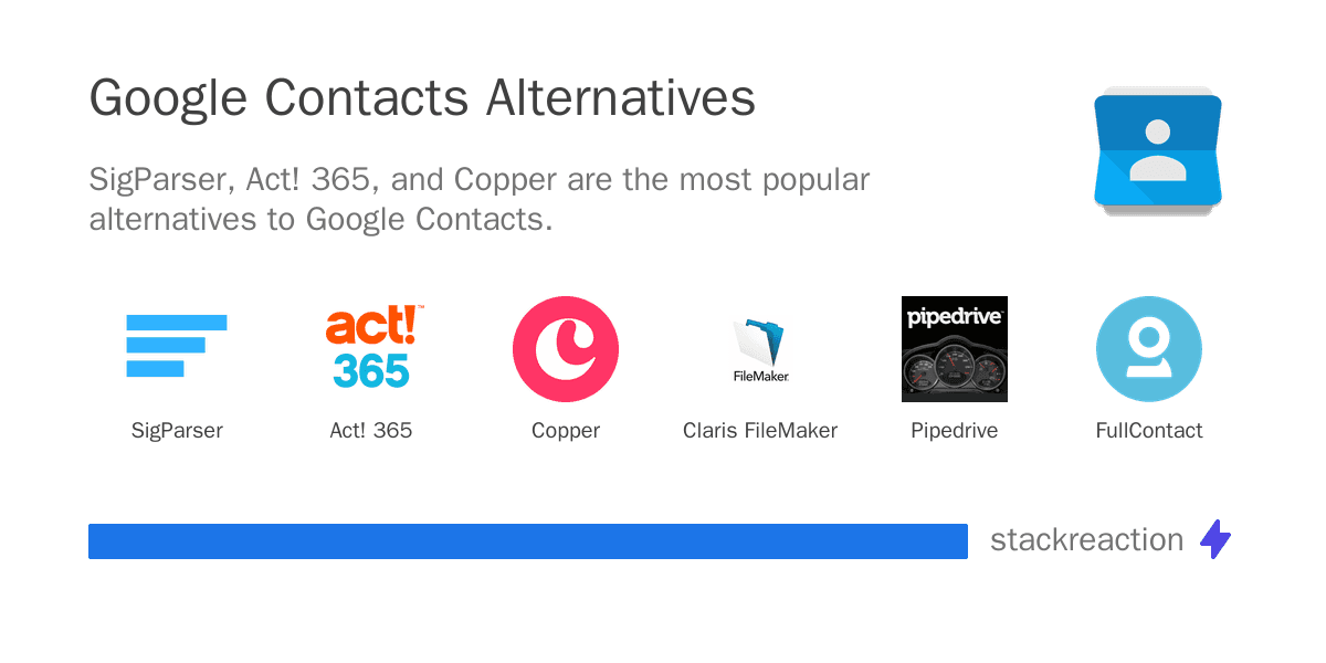 Google Contacts alternatives