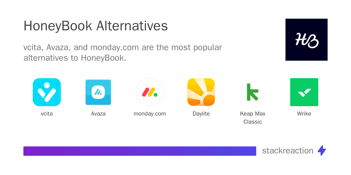 HoneyBook alternatives